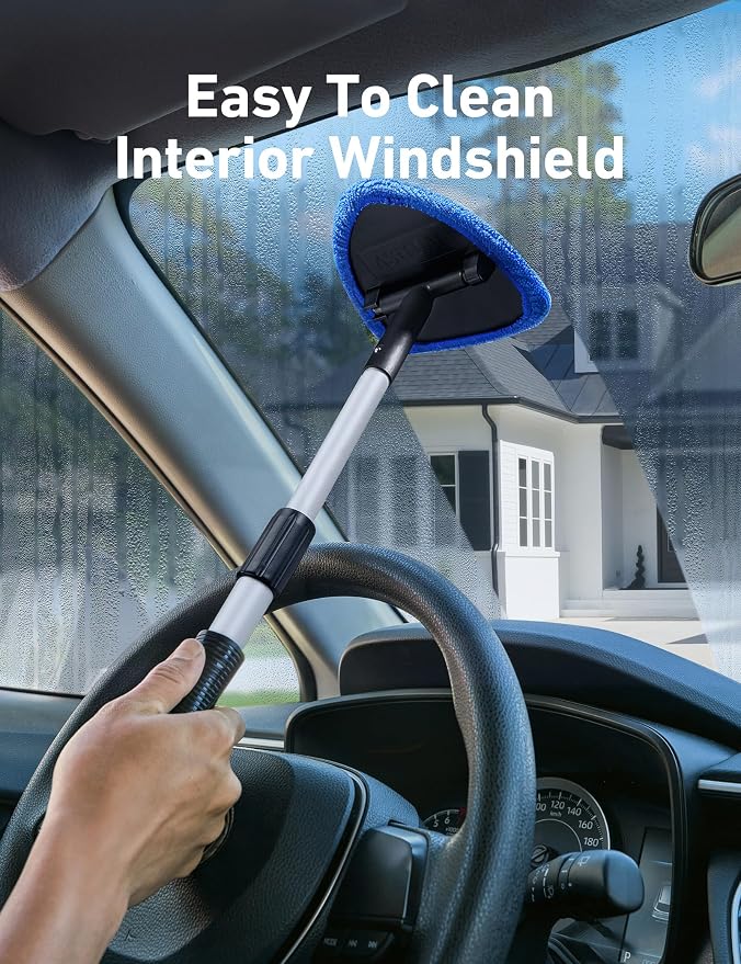 AstroAI 26" Super-Long Windshield Cleaner Tool & Car Interior Detailing Kit | - Image 6