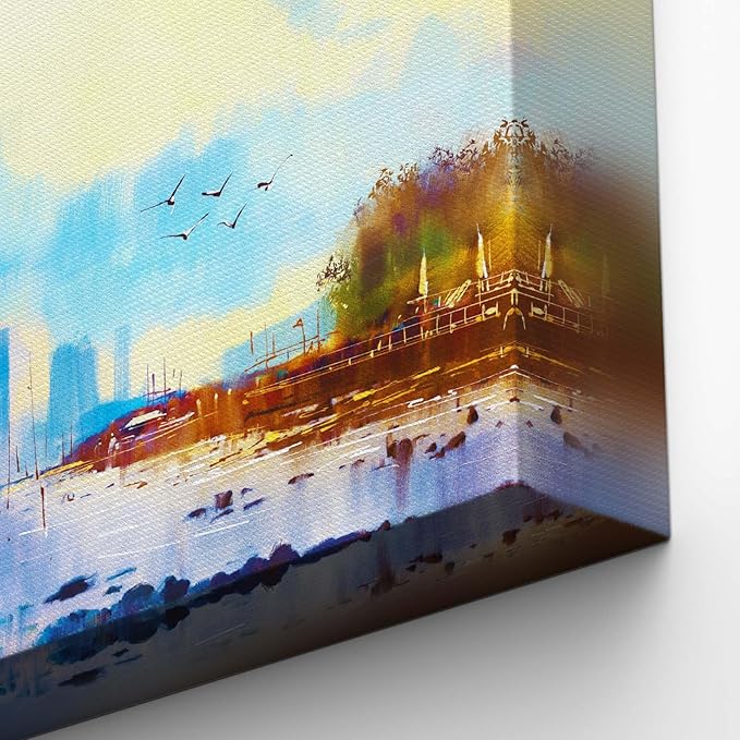 Canvas Stretcher Bars 20x20 Inch Frame Kit, Available in 25+ size Wood Stretcher Bars for Home and Office, Gallery Wrap Wall Arts Supply for Oil Painting, Poster, Picture & Paint by Numbers