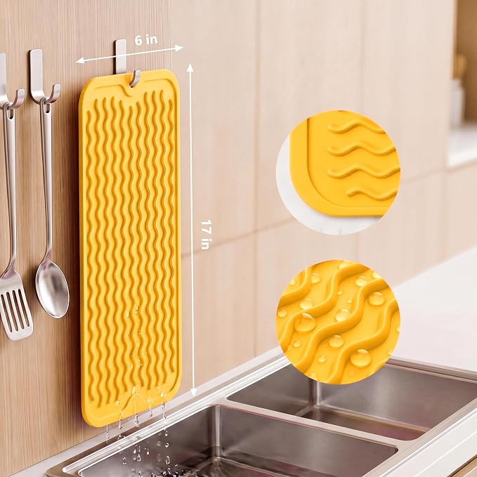 MicoYang Silicone Dish Drying Mat - Image 2