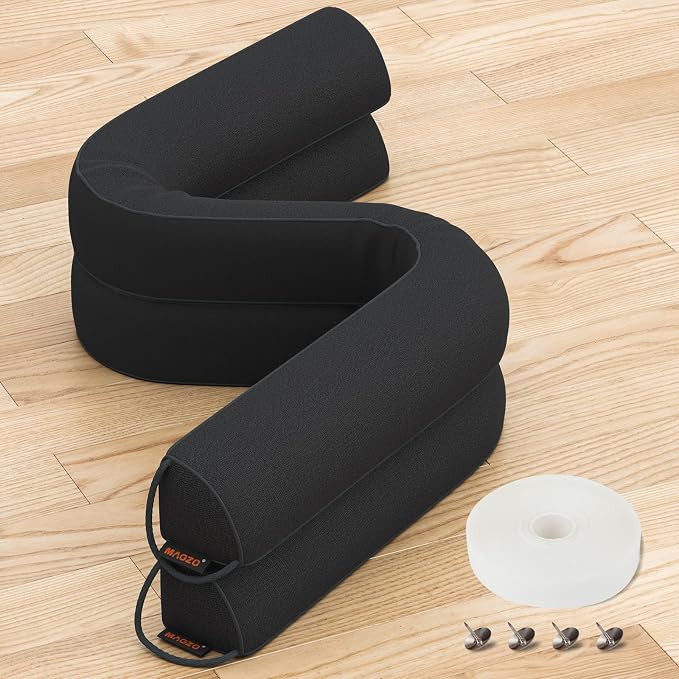 MAGZO Under Door Draft Stopper 30 Inches, Sound Proofing - Image 2