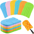 Zubebe 12 Pcs Reusable Duster Refills Fleece, Candy Color | Soft Polyester by Zubebe