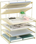 OPNICE Desk Organizer, 6-Tier Paper Organizer Letter Tray, Office Desk by OPNICE