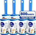 Lint Rollers for Pet Hair Extra Sticky, 800 Sheets Mega Value Set Lint Rollers by AlbatrossHealthNewEngland