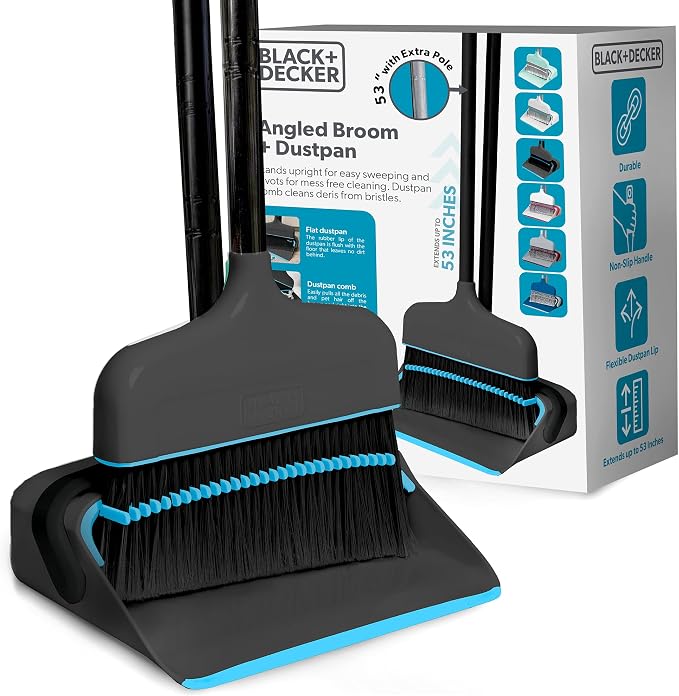 BLACK+DECKER Butler Broom & Dustpan Set by Unknown