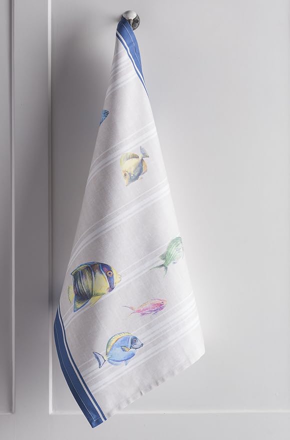 Maison d' Hermine Kitchen Towels Set of 3 Reusable 100% Cotton 27.50" x 20" - Image 8