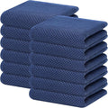 Homaxy 100% Cotton Waffle Weave Kitchen Dish Towels 12-Pack, Ultra Soft by Homaxy