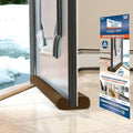 Twin Draft Guard Hug N Fit, Original Dual Draft Stopper Instantly Blocks Air by TWINDRAFTGUARD