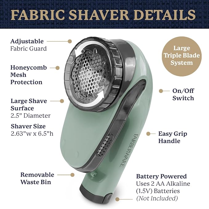 Farberware Fabric Shaver & Lint Remover - Image 6