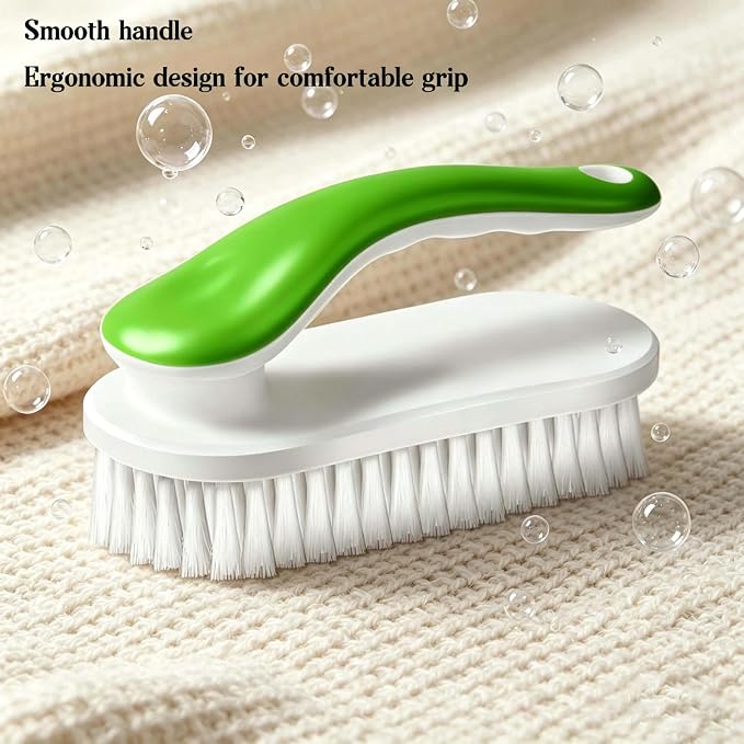 2pc Multi-Purpose Household Cleaning Brush Set, Ergonomic Comfort Grip - Image 3