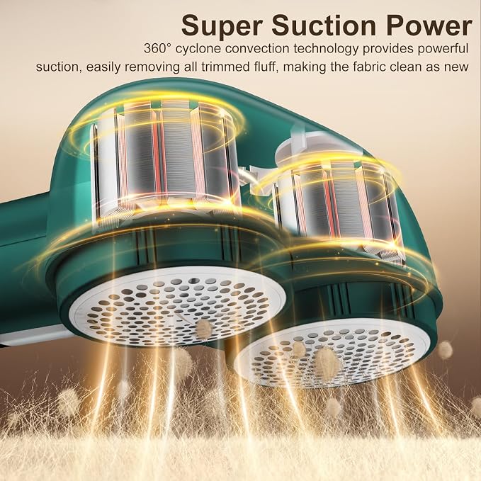 Fabric Shaver, Dual Motor Electric Lint Shaver - Image 3