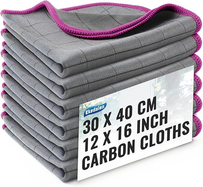 Ekedalen Microfiber Cleaning Cloth Lint Free Glass Polish by Ekedalen