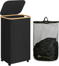 IEGrow Laundry Basket with Wheels 110L Clothes Hamper by iEGrow