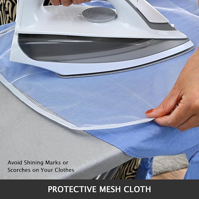 SheeChung Ironing Board Cover and Pad 43"x13", Scorch and Stain Resistant - Image 6