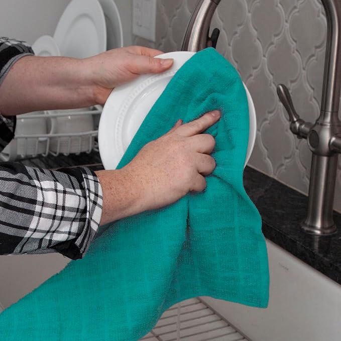 Ritz Premium Kitchen Towel and Dish Cloth Value Set: Highly Absorbent, Super - Image 4