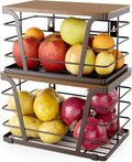 TIDIIABODE Extra Large 2 Pack Potato and Onion Storage Bins, Stackable Storage by TrashBagHolder