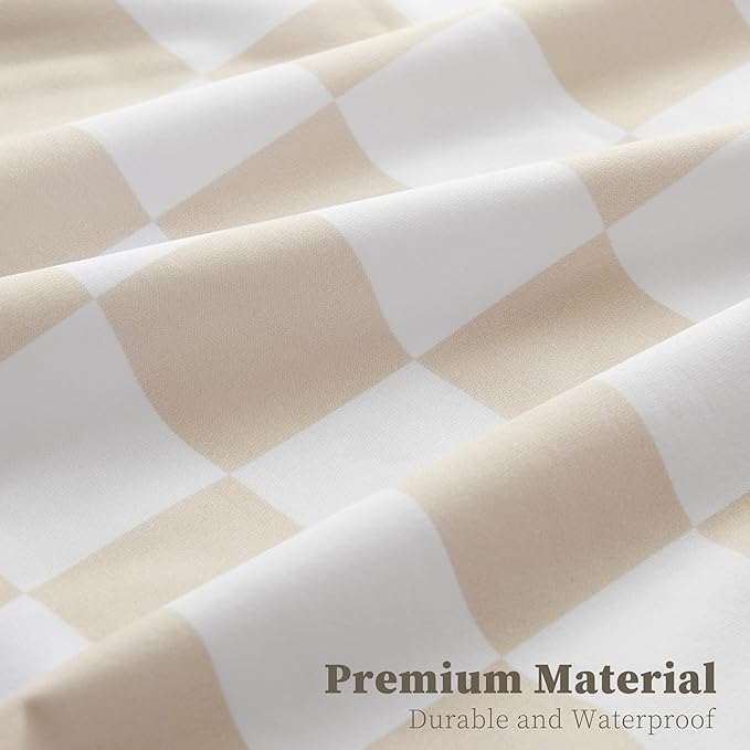 Ohocut Checkered 2 Pcs Large Travel Laundry Bags - Image 5