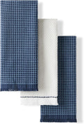 KitchenAid Gourmet Series Gridlines Kitchen Towels 3-Pack Set, 100% Cotton by KitchenAid