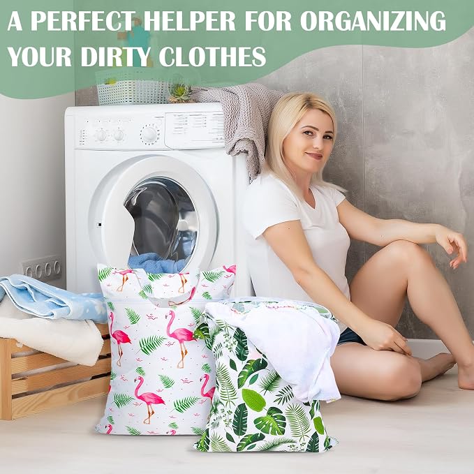 2 Pcs Large Travel Laundry Bags - Image 2
