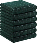 Homaxy 100% Cotton Terry Kitchen Towels, 6 Pack by Homaxy