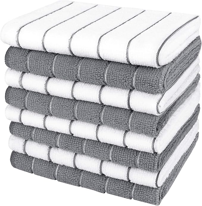 AIDEA Kitchen Towels, Absorbent Dish Cloth by AIDEAHOME