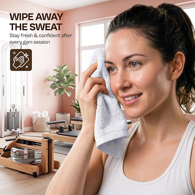 Utopia Towels 12 Pack 100% Cotton Washcloths Set, Soft Feel Fingertip Towels - Image 5