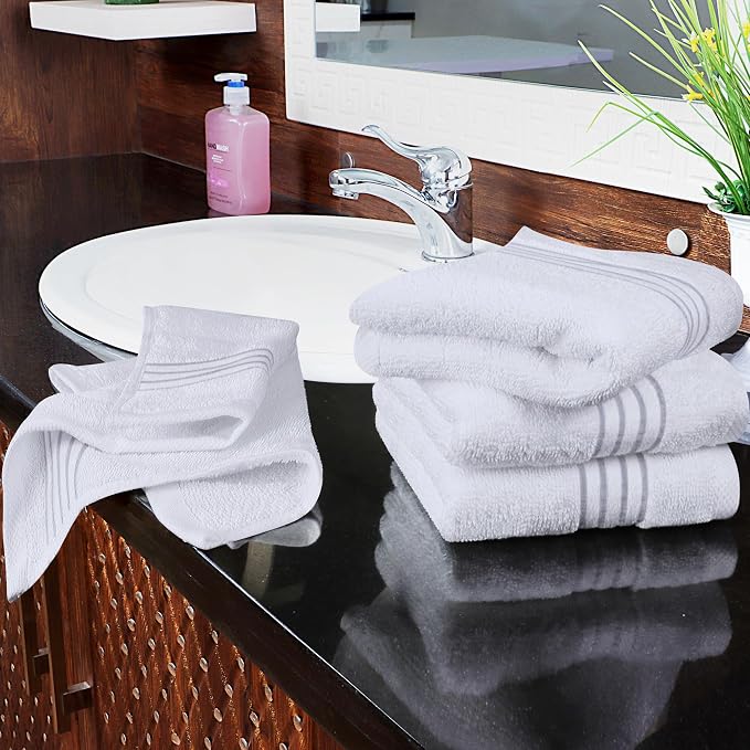 Utopia Towels 12 Pack Premium Wash Cloths, 12x12 in, 100% Cotton, Gym & Face - Image 8
