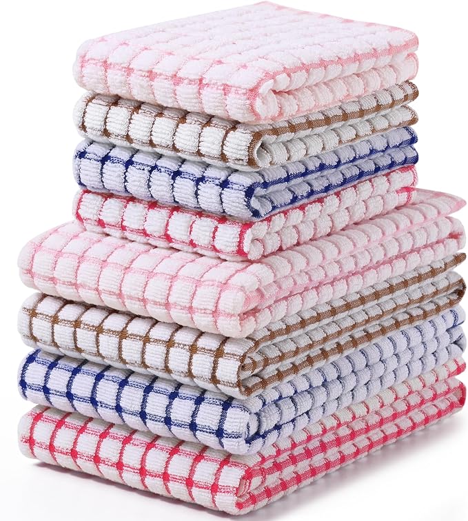 Homaxy Kitchen Towels and Dishcloths Set by Homaxy
