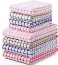 Homaxy Kitchen Towels and Dishcloths Set by Homaxy