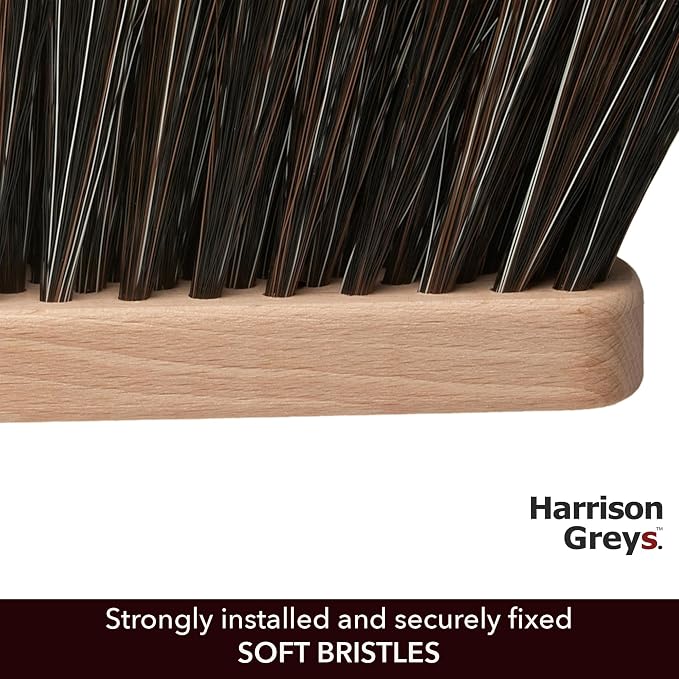 11.2" Hand Broom Soft Bristles Cleaning Brush, Dusting Brush - Image 3