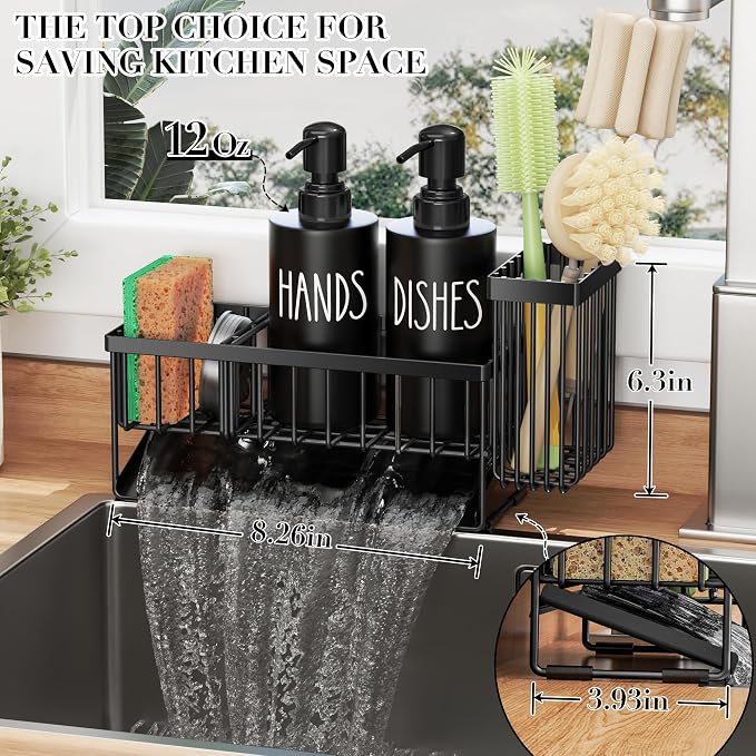 MASADI Kitchen Dish Soap Dispenser Set - Image 4