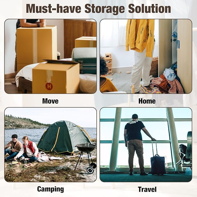 10 Jumbo Vacuum Storage Bags for Bedding, Vacuum Seal Bags for Clothing | Extra - Image 6