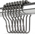 Shower Curtain Hooks Rings, Rustproof Metal Shower Curtain Rings by Unknown