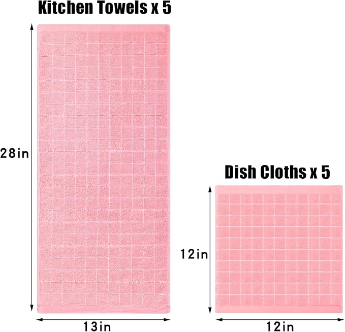 Homaxy Kitchen Towels and Dishcloths Set - Image 4