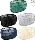 Pop Up Laundry Hamper with Convenient Bags, Upgrade Collapsible Laundry Baskets by BATTOO