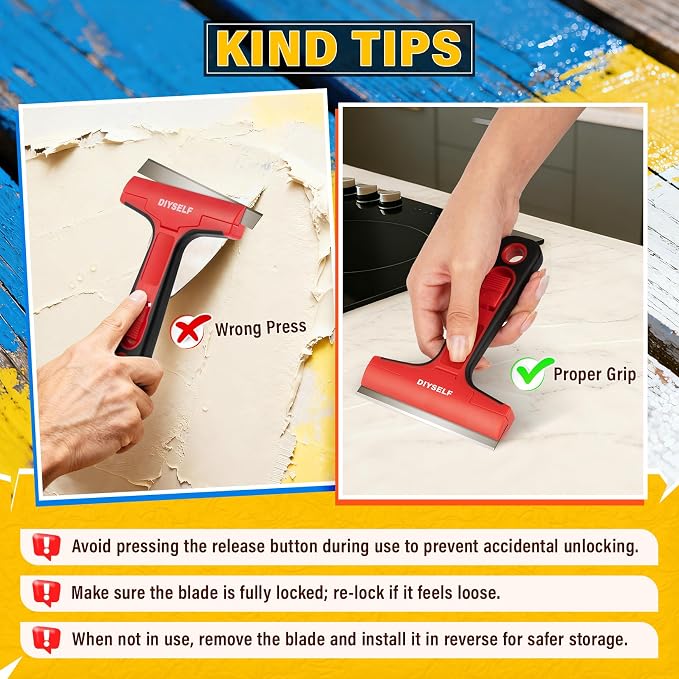 DIYSELF Razor Blade Scraper - Image 5