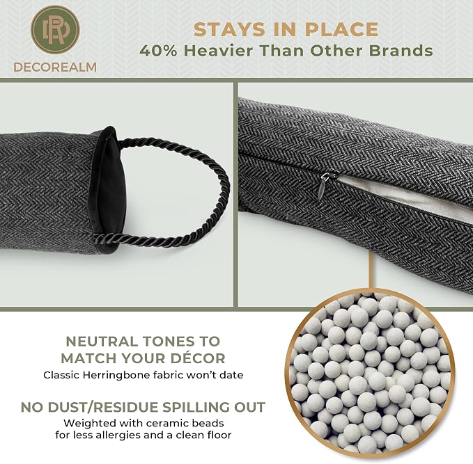 Heavy Duty Under Door Draft Stopper and Noise Blocker, Sound Proof Under Door - Image 5