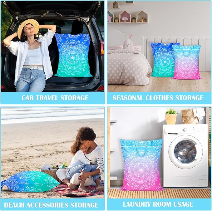 2 Pcs Large Travel Laundry Bags - Image 5