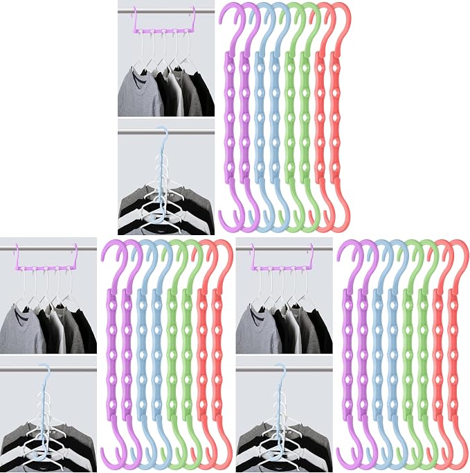 Mr. Pen- Space Saving Hangers, 360° Rotating Hooks by MrPen