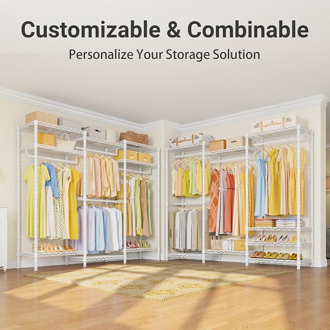 VIPEK V5 Heavy Duty Clothes Rack, Freestanding Modular Closet System, 4 x 23.6 - Image 6