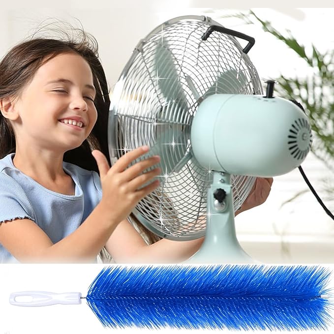 Fan Cleaner Brush, Fan Brush Cobweb Duster Microfiber Duster Ideal - Image 2
