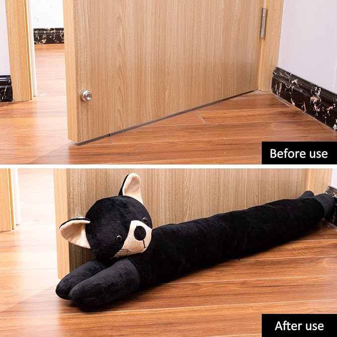 SWISSELITE 36 Inch Under Door Stopper, Decorative Door Noise Blocker | Weighted - Image 5