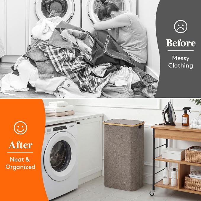 Lifewit 105L Laundry Basket - Image 10