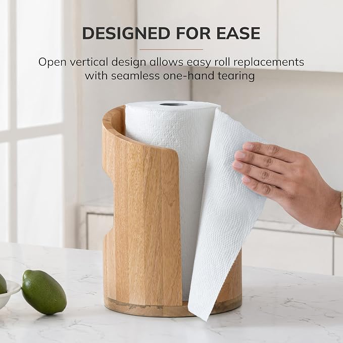 Anji Mountain Wooden Paper Towel Holder - Image 5