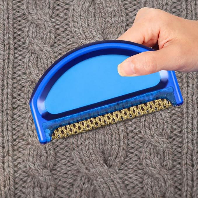 Boao 4 Pieces Sweater Combs to Remove Pilling Sweater Defuzzer, Retro Luxury | - Image 7