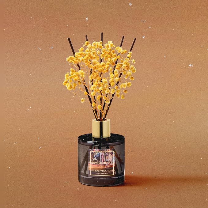Reed Diffuser - Midnight New York 6.7 Fl.oz Reed Diffuser Set - Image 2