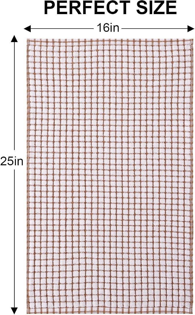 Kitinjoy Cotton 6 Pack Terry Kitchen Towels - Image 6