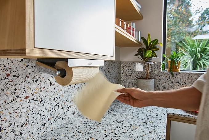 Joseph Joseph RollGrip Under Cabinet Paper Towel Kitchen Roll Holder, - Image 3
