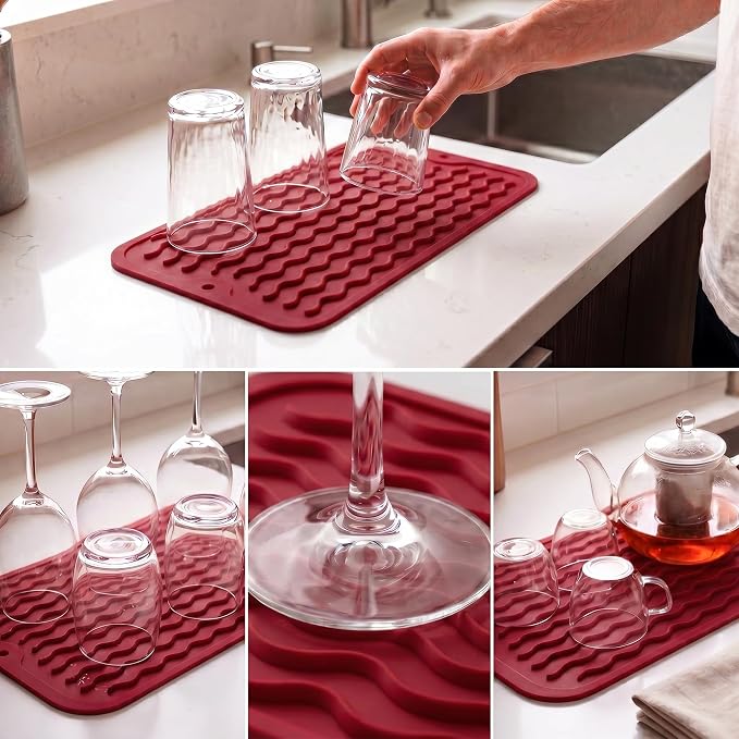 MicoYang Silicone Dish Drying Mat - Image 4