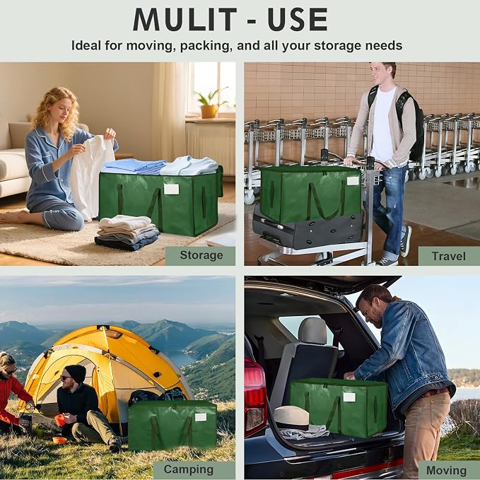 4 Pack-Extra Large Heavy Duty Moving Bags - Image 7
