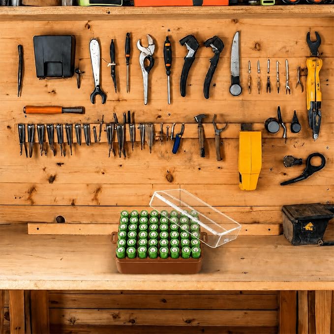 ALCYON Plastic Battery Storage Organizer - Image 9